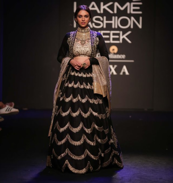 Aditi Rao Stills At Lakme Fashion Week 9